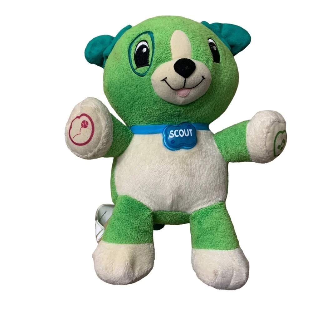 Leap Frog | My Pal Scout | Battery Operated Green White Button Responds PC Mac